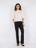 Lorraine Poplin Blouse - Ivory