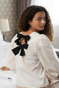 Lorraine Poplin Blouse - Ivory