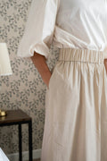 Lorraine Poplin Blouse - Ivory