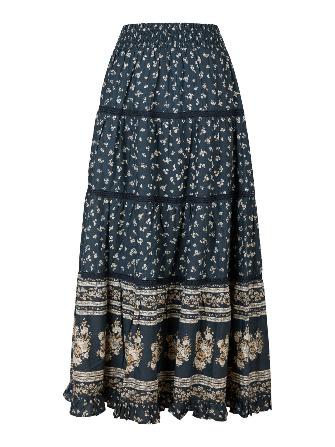 Felicia Mini Border Kjol - Camel