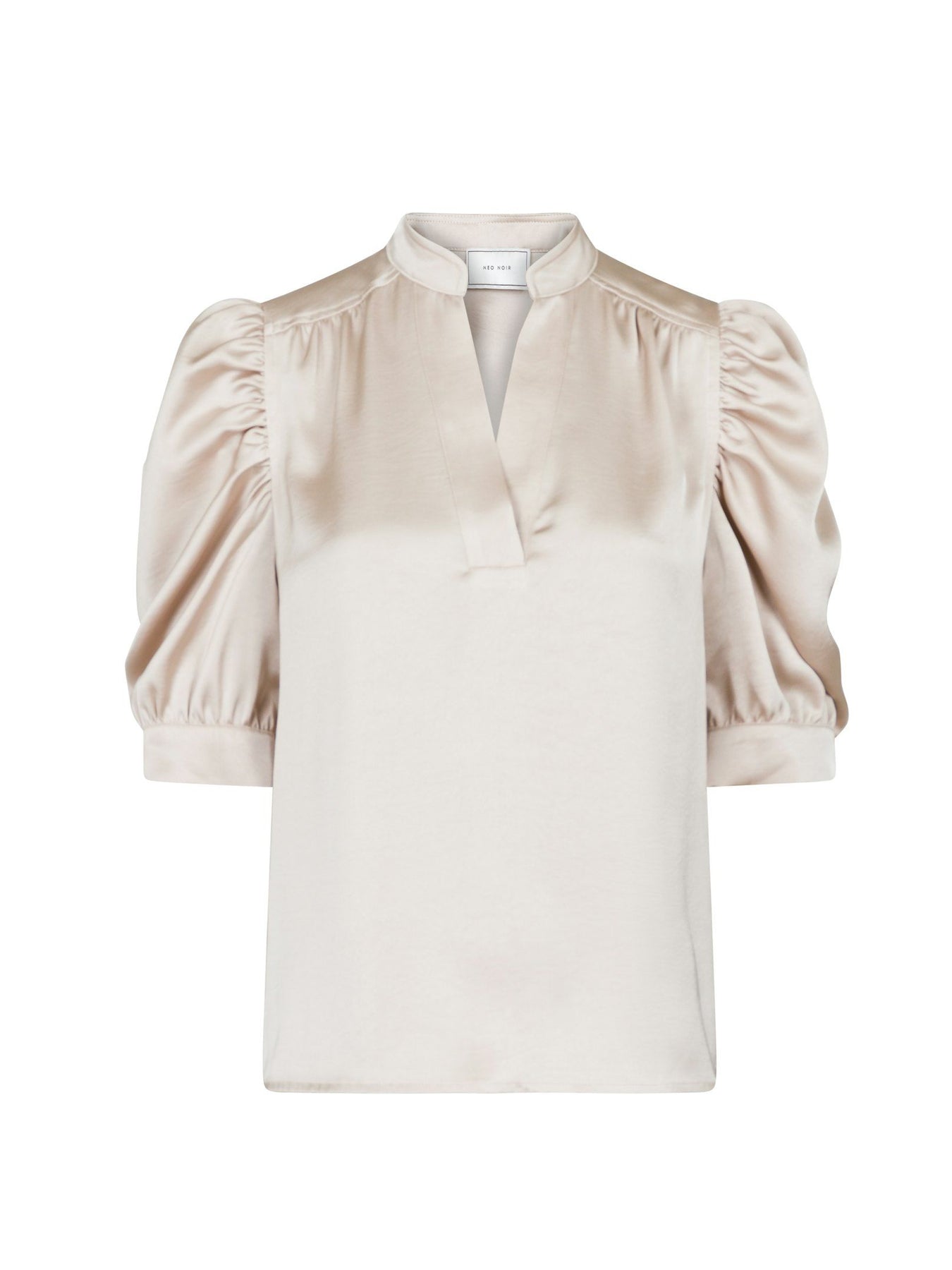 Roella Heavy Sateen Blus - Champagne