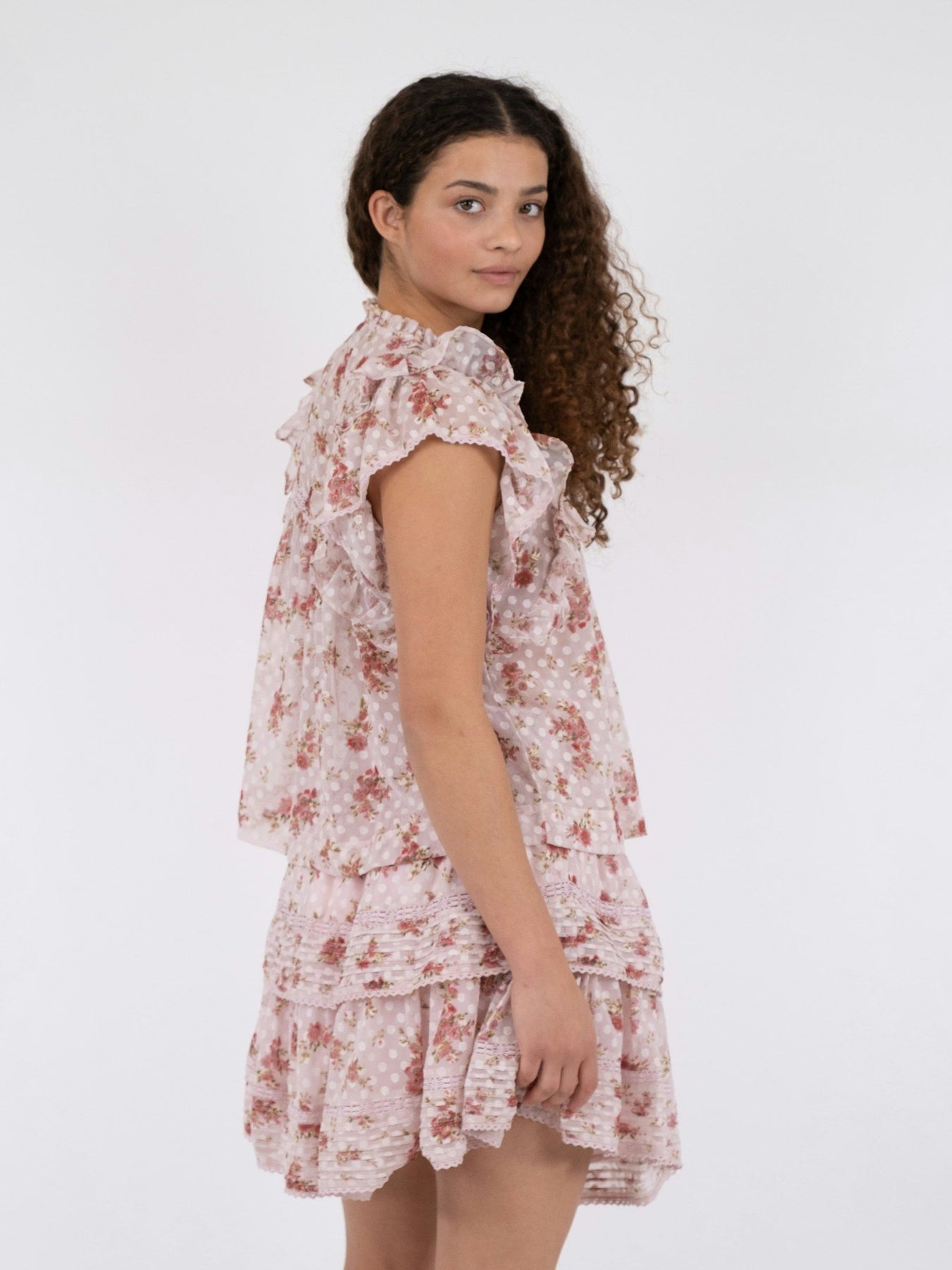 Jayla Dreamy Rose Top - Rose