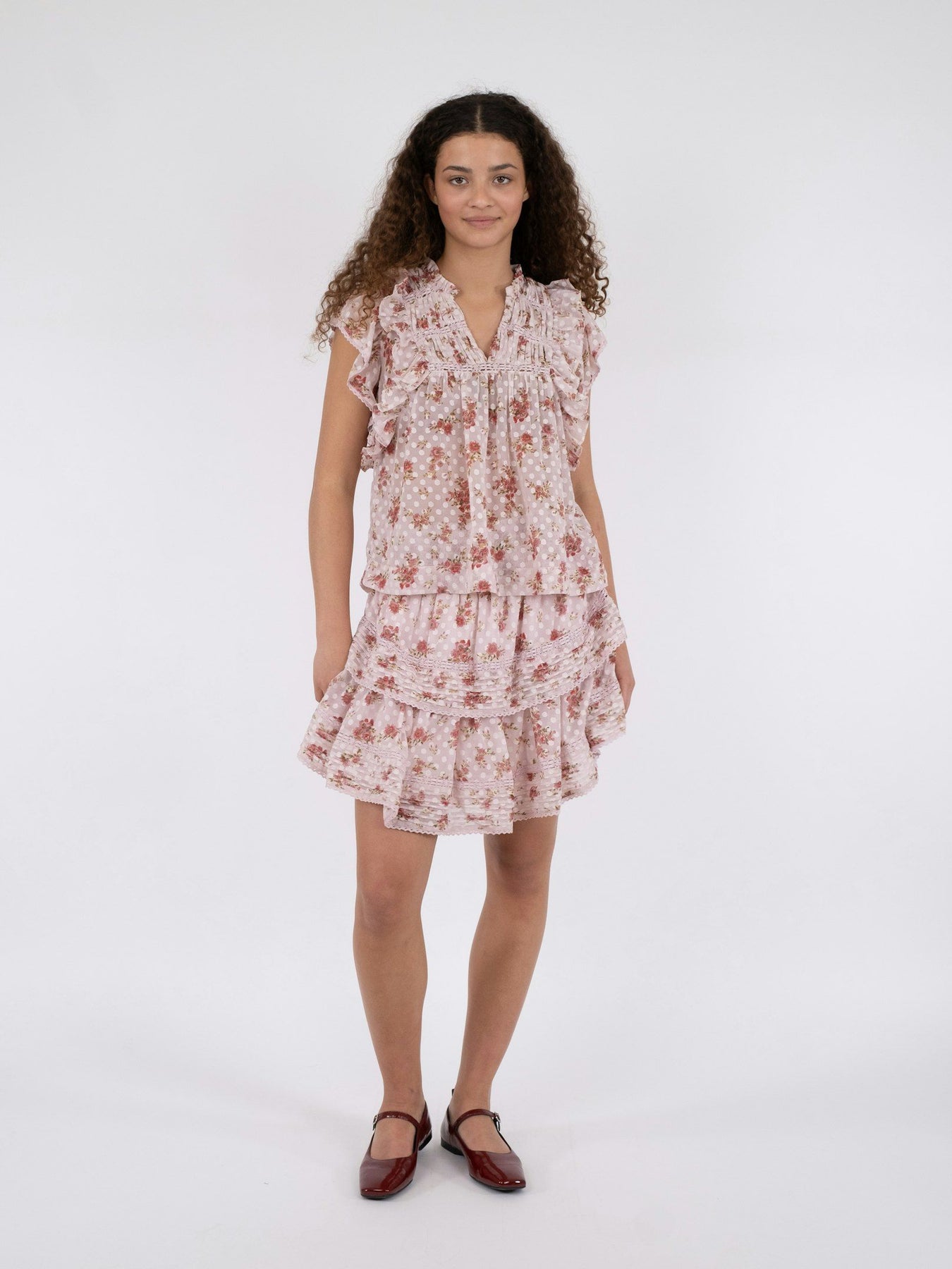 Jayla Dreamy Rose Top - Rose