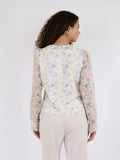 Candice Embroidery Blouse - Creme
