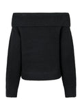 Jane Knit Blouse - Black