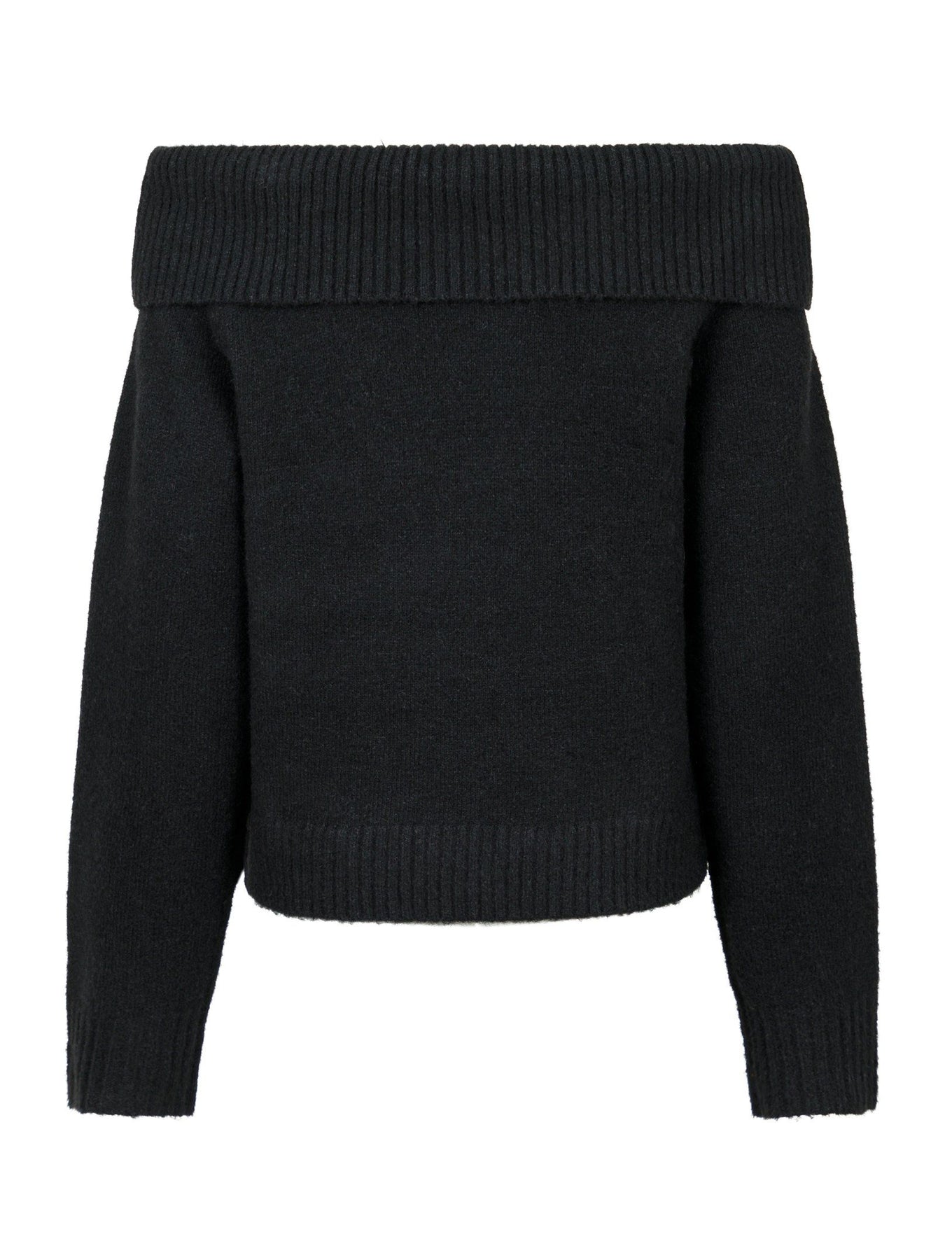 Jane Knit Blouse - Black