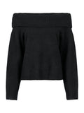 Jane Knit Blouse - Black