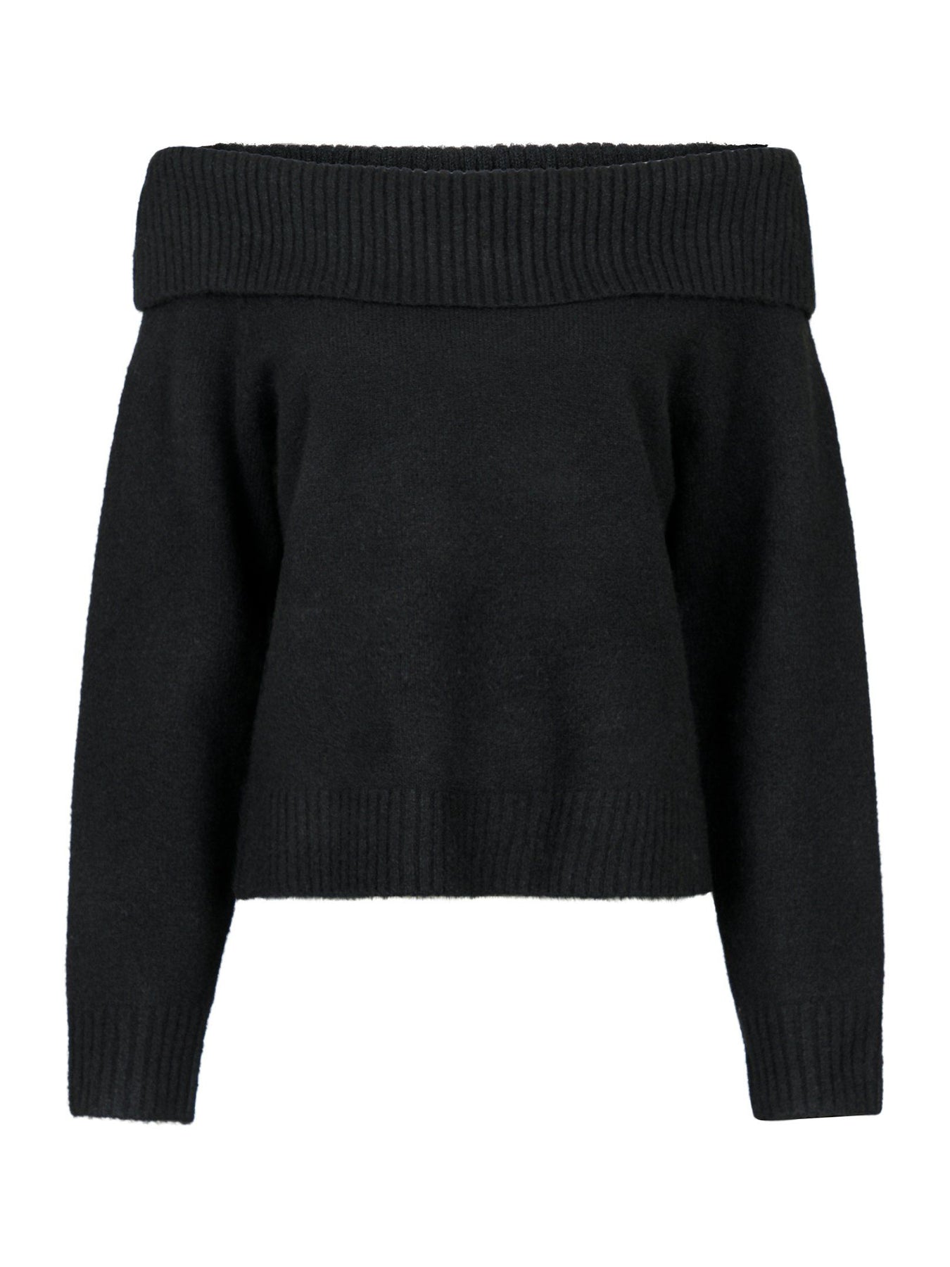 Jane Knit Blouse - Black