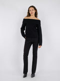 Jane Knit Blouse - Black
