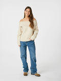 Jane Knit Blouse - Ivory