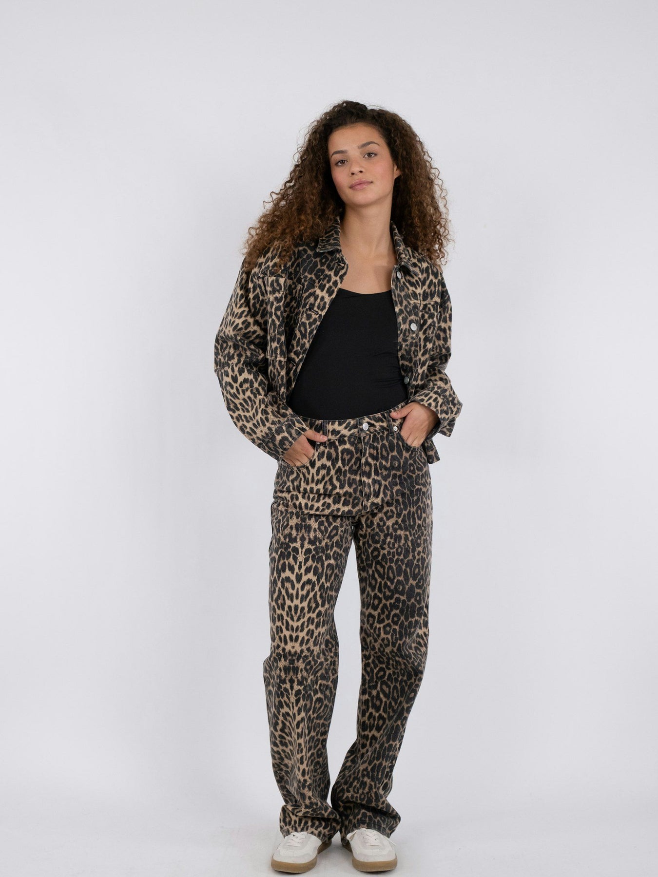 Simona Pants - Leopard