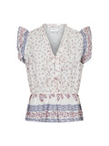 Rovena Mini Border Top - Ash Rose