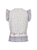 Rovena Mini Border Top - Ash Rose