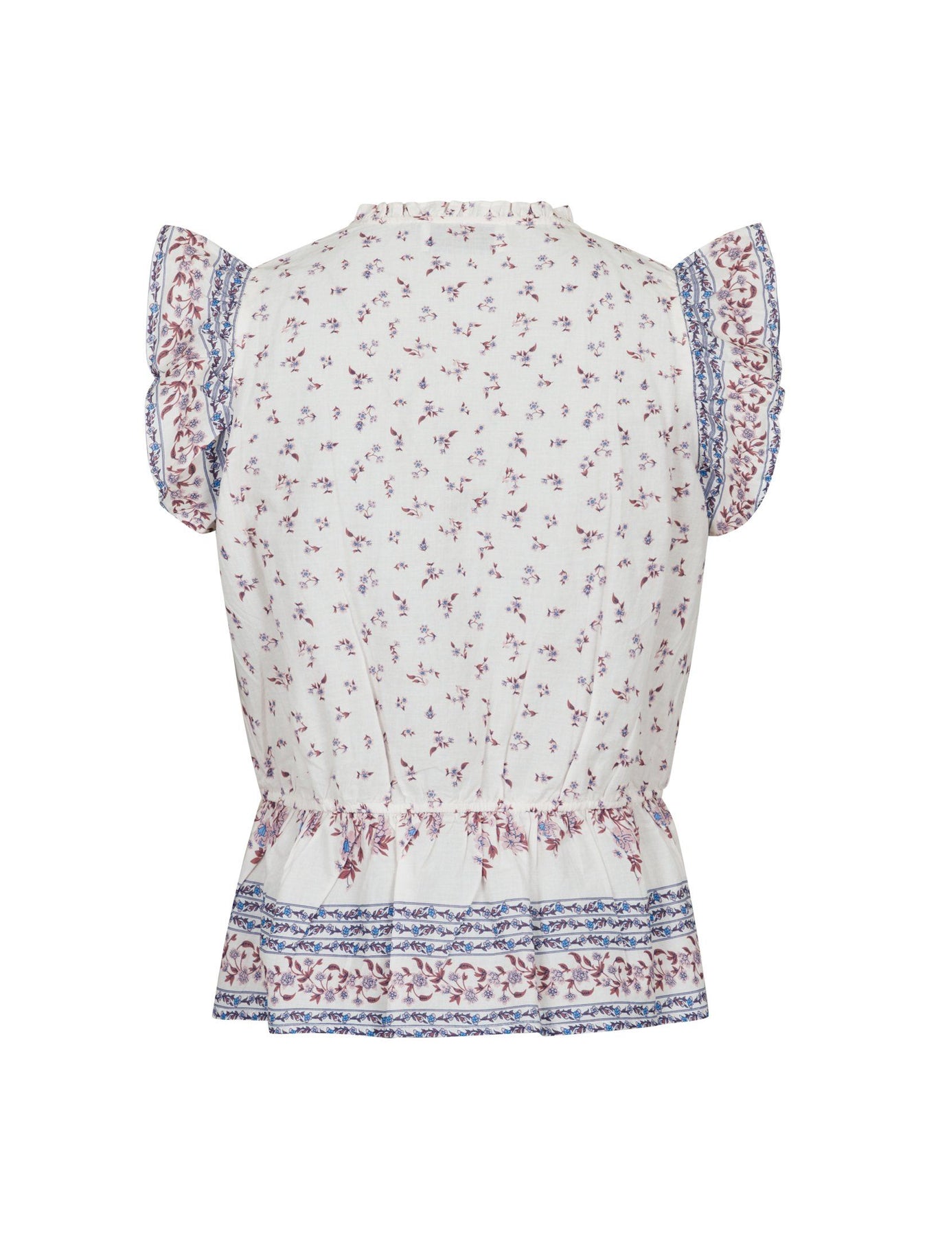 Rovena Mini Border Top - Ash Rose