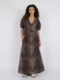 Bianca Leo Blouse - Leopard