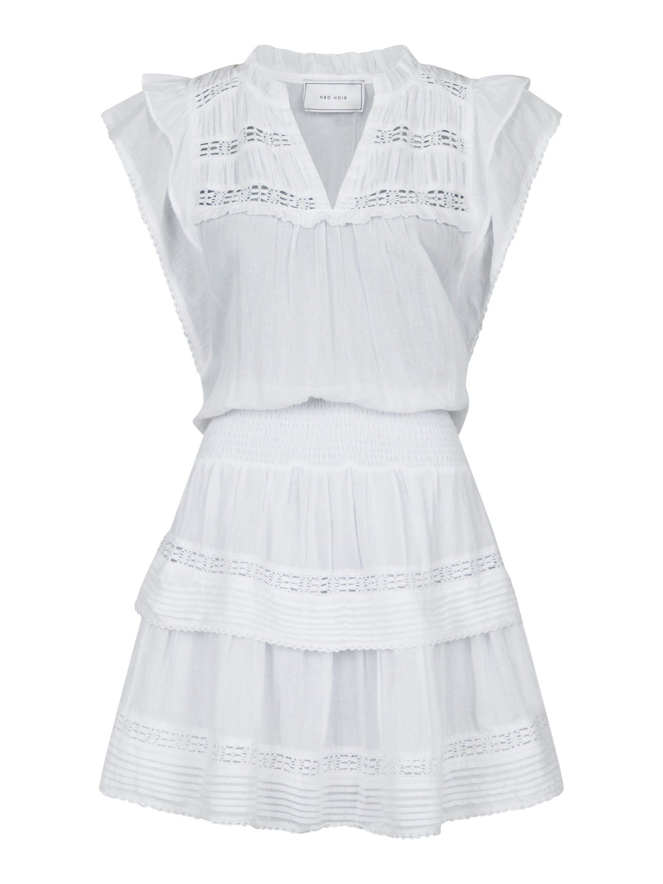 Jarmy S Voile Dress - White
