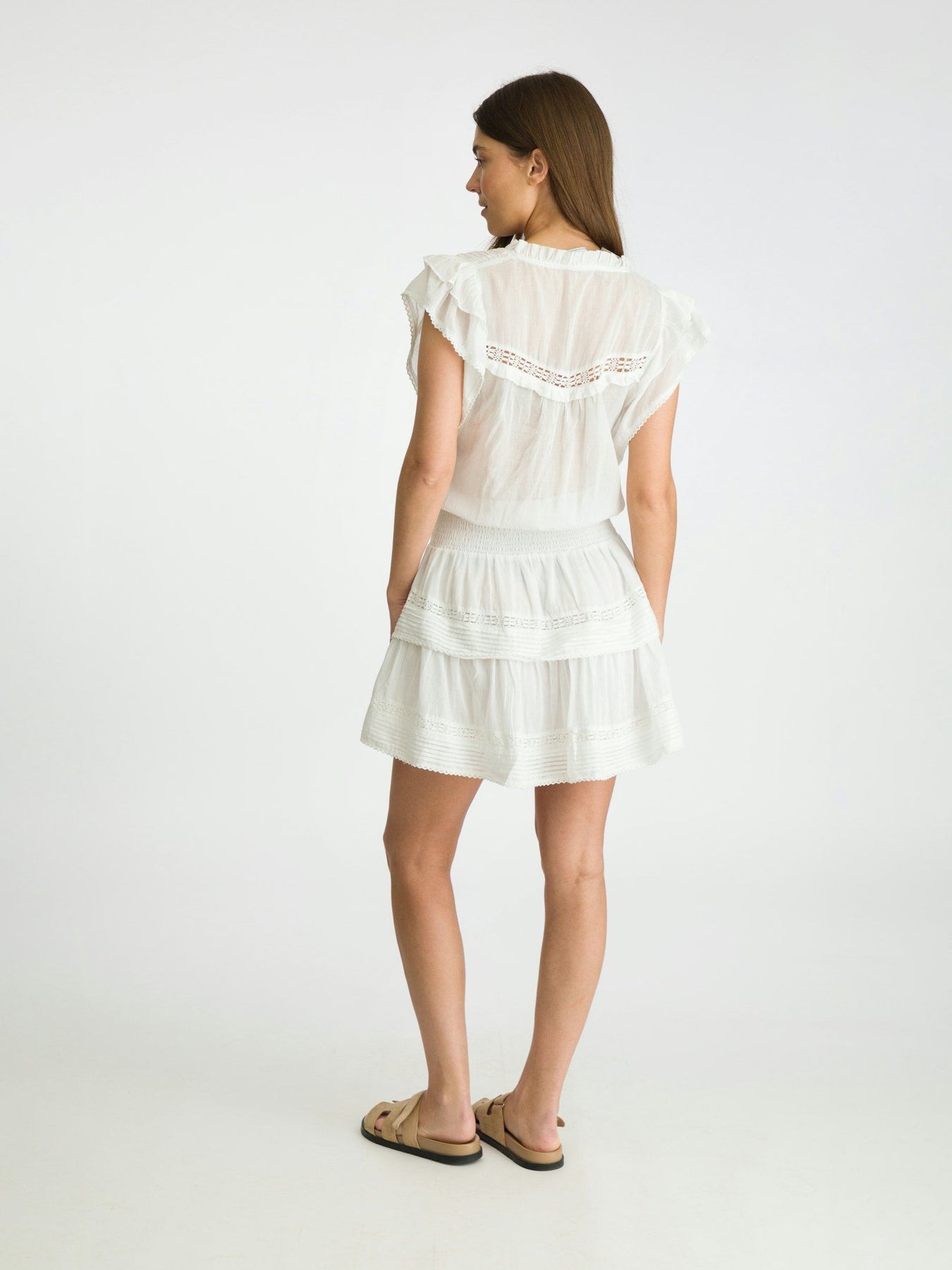 Jarmy S Voile Dress - White