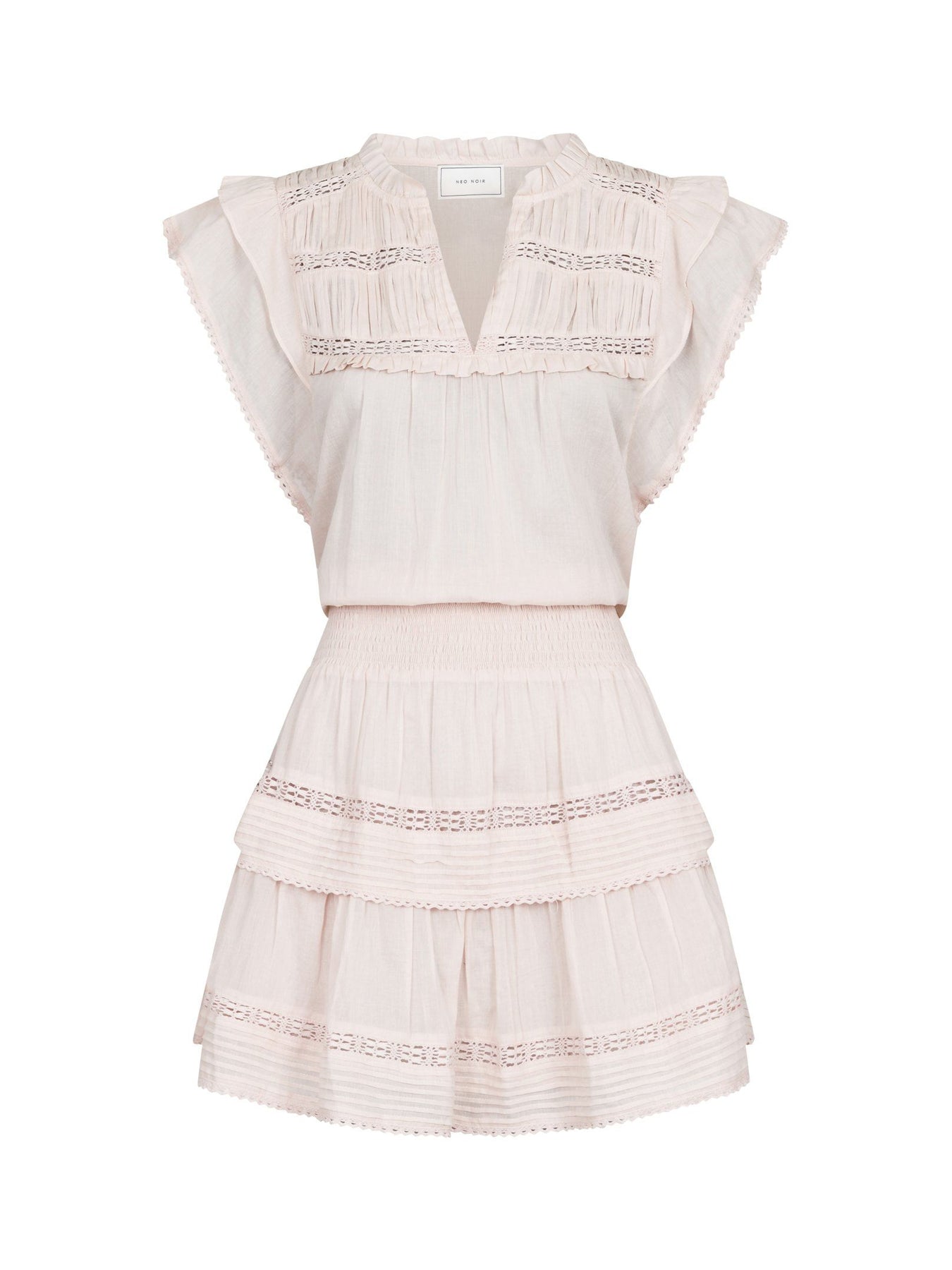 Jarmy S Voile Dress - Light Pink