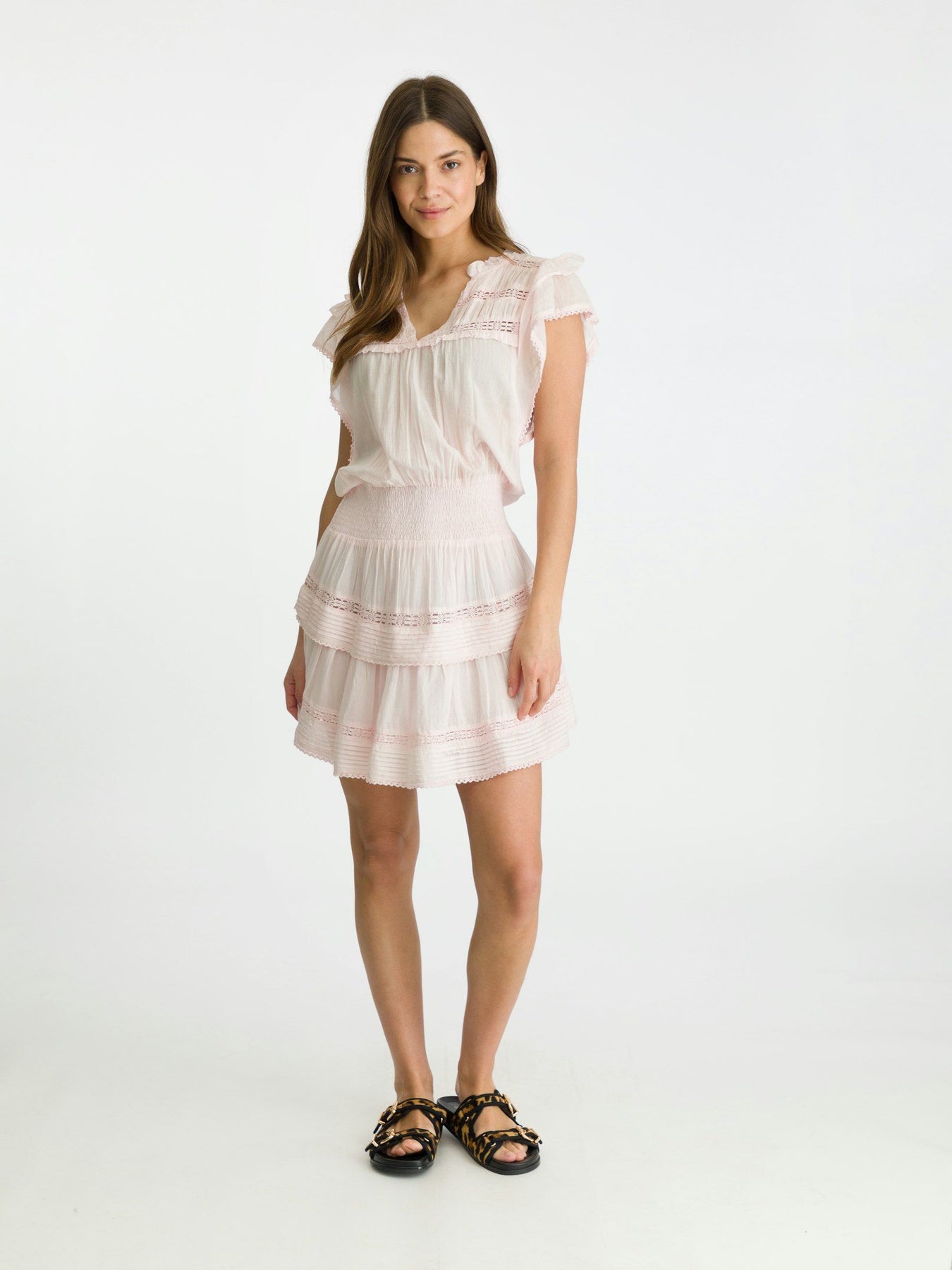 Jarmy S Voile Dress - Light Pink