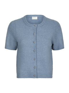 Mitta Knit Cardigan - Smoke Blue