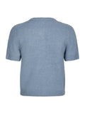 Mitta Stickad Kofta - Smoke Blue