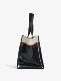 XL Morris Coated Canvas Tote - Black