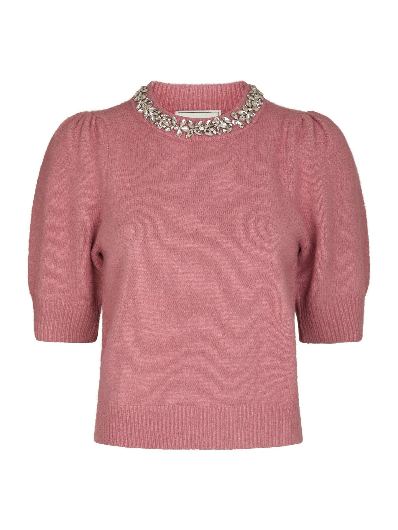 Maia Stone Knit Blouse - Rosa