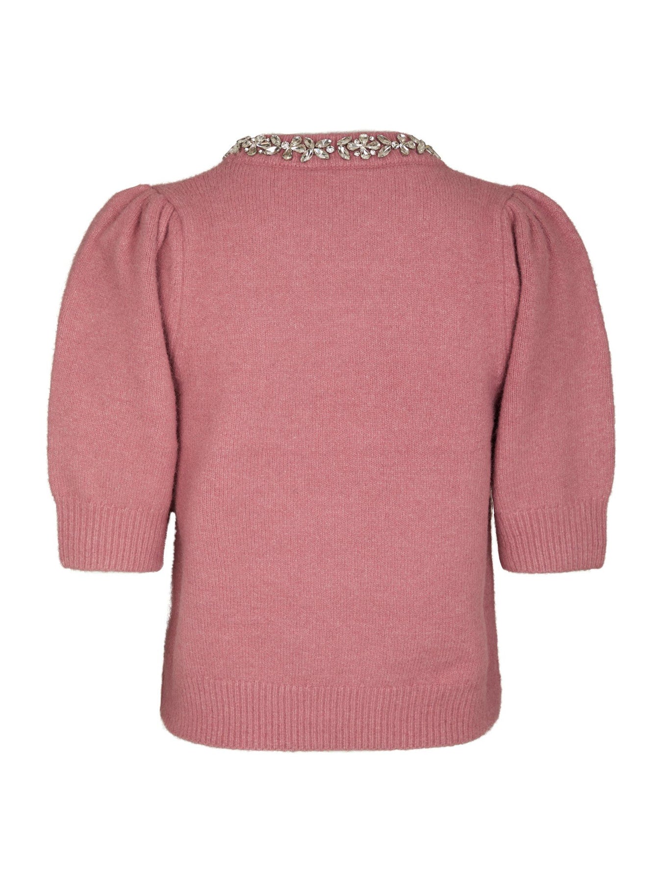Maia Stone Knit Blouse - Rosa