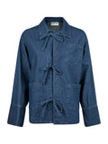 Starlie Denim Shirt - Dark Blue