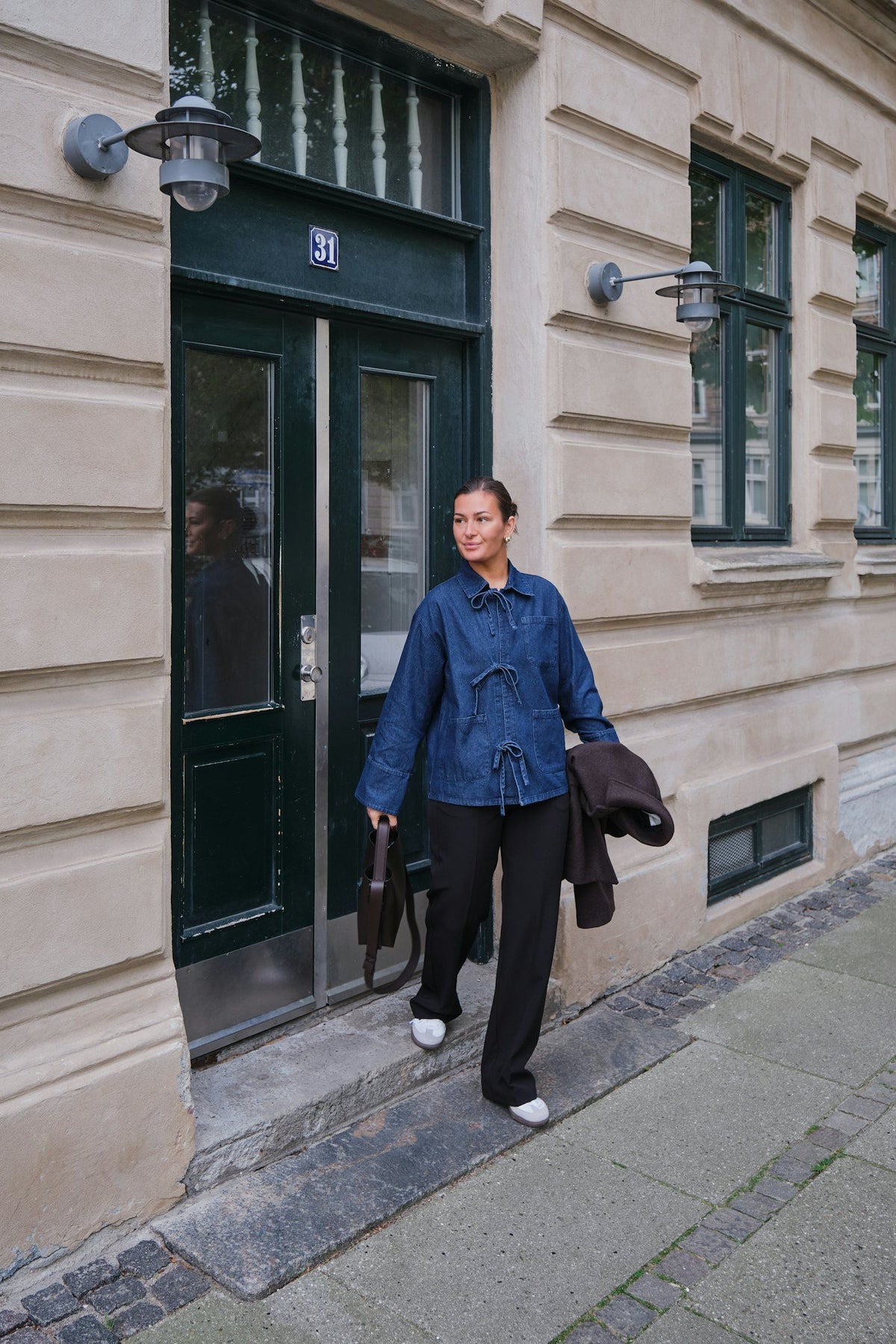 Starlie Denim Shirt - Dark Blue