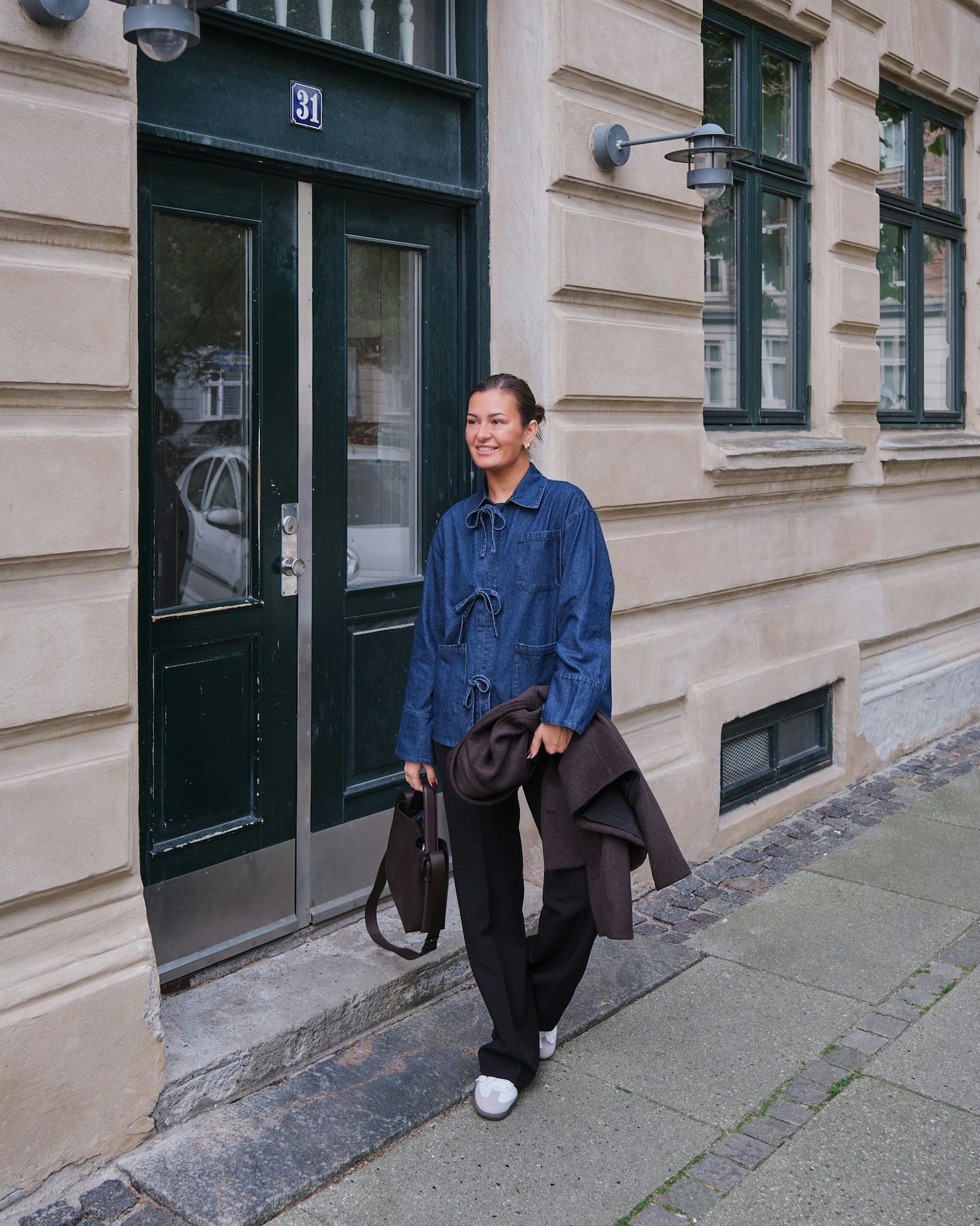 Starlie Denim Shirt - Dark Blue