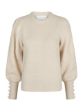 Angie Knit Blouse - Ivory