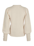 Angie Knit Blouse - Ivory