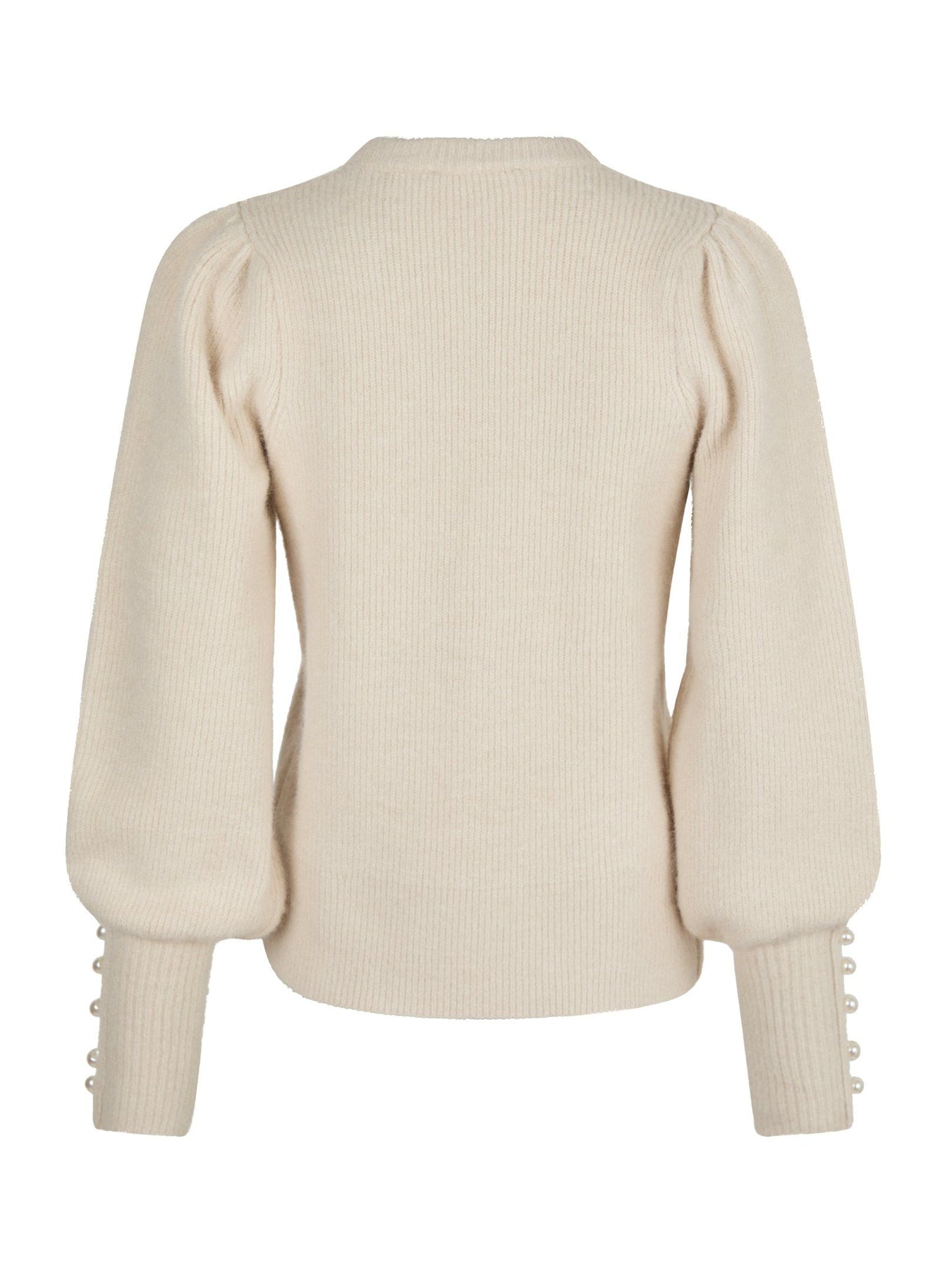 Angie Knit Blouse - Ivory