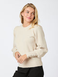 Angie Knit Blouse - Ivory