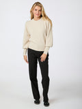 Angie Knit Blouse - Ivory