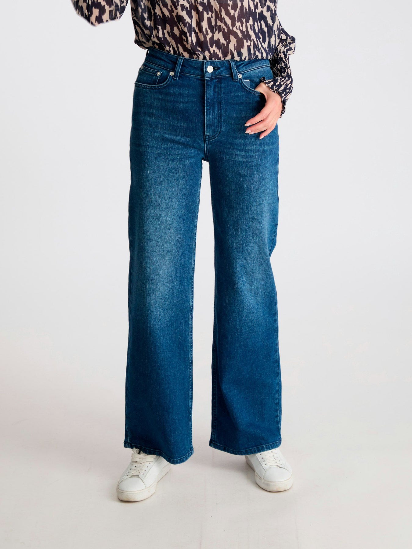 Carla Denim Pants - Blue