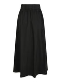Yara Poplin Skirt - Svart