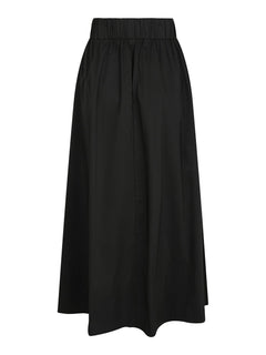 Yara Poplin Skirt - Black
