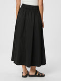 Yara Poplin Skirt - Svart