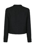 Manua Boucle Jacket - Black