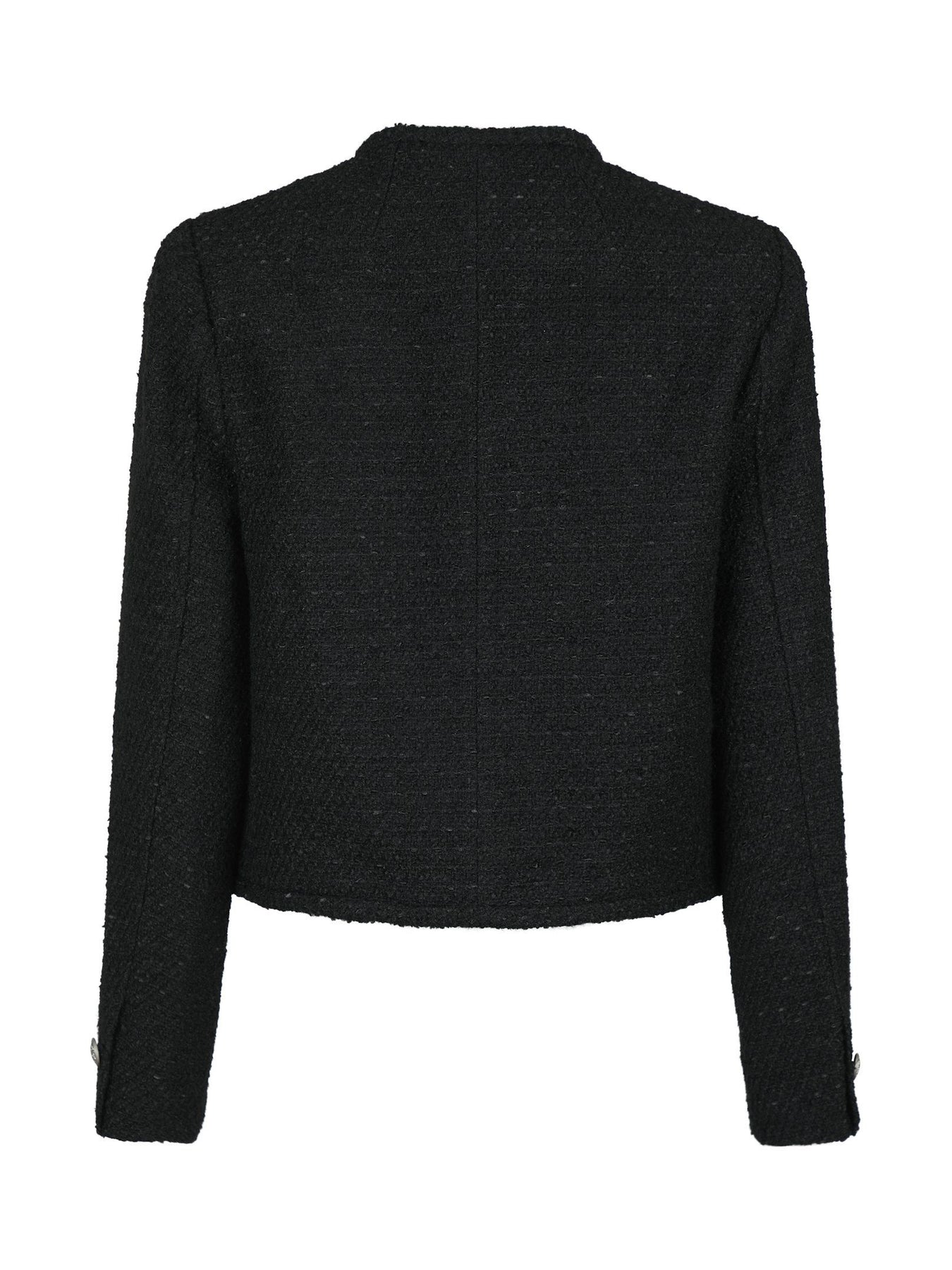 Manua Boucle Jacket - Black