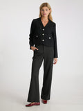 Manua Boucle Jacket - Black