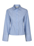 Rosa Stripe Shirt - Blå