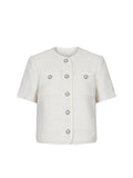 Leena Boucle Jacket - Off White