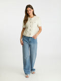 Leena Boucle Jacket - Off White