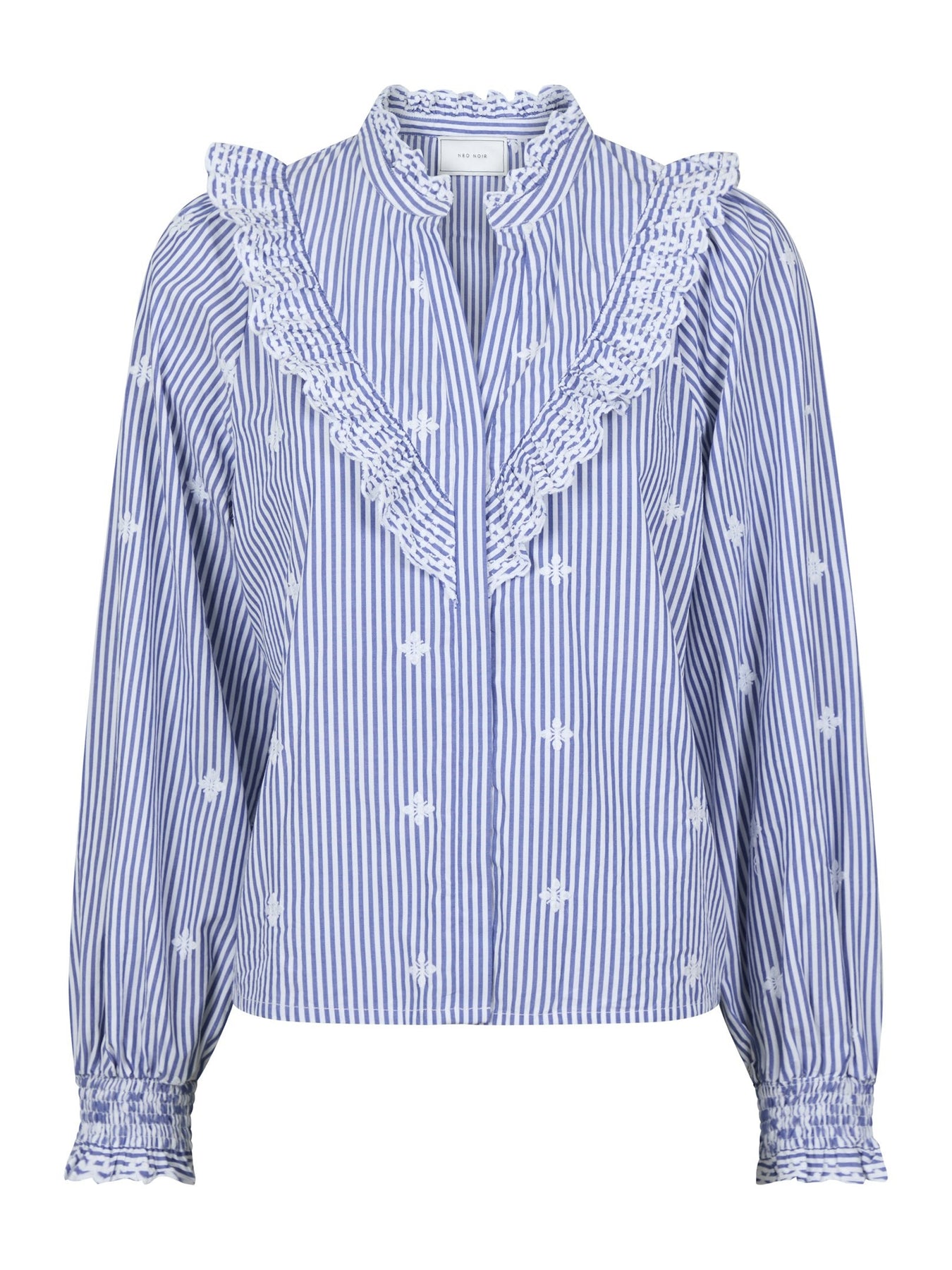 Degas Stripe Blouse - Blue