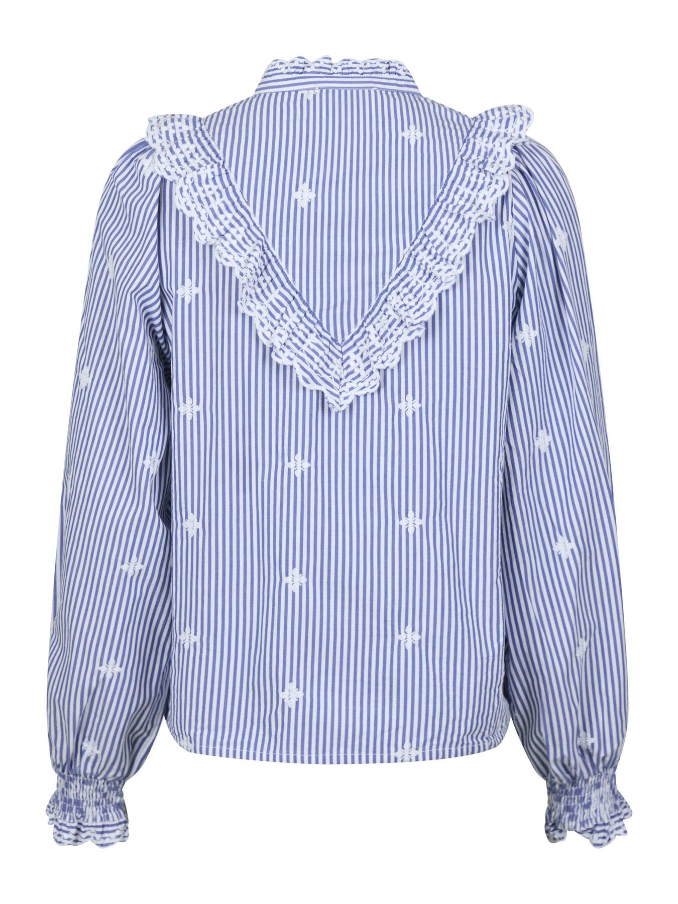 Degas Stripe Blouse - Blue