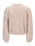 Franca Chunky Cardigan - Beige Melange