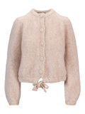 Franca Chunky Cardigan - Beige Melange